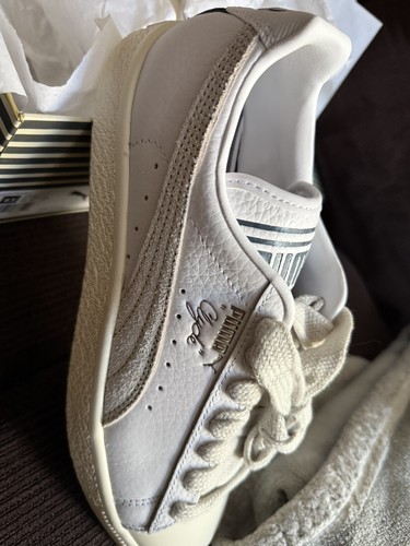 PUMA X Rhuigi Clyde Lace Up Mens White Sneakers Casual Shoes