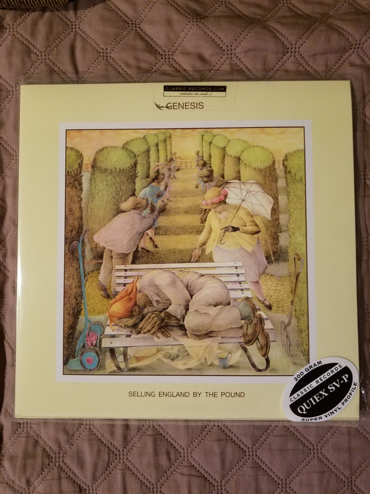 CLASSIC RECORDS - GENESIS - SELLING ENGLAND BY THE POUND