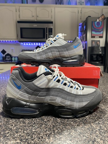 Nike Air Max 95 グレー/ブルー Nike Air Max 95 Si Jd Sports military Blue Dark Grey Men's 8