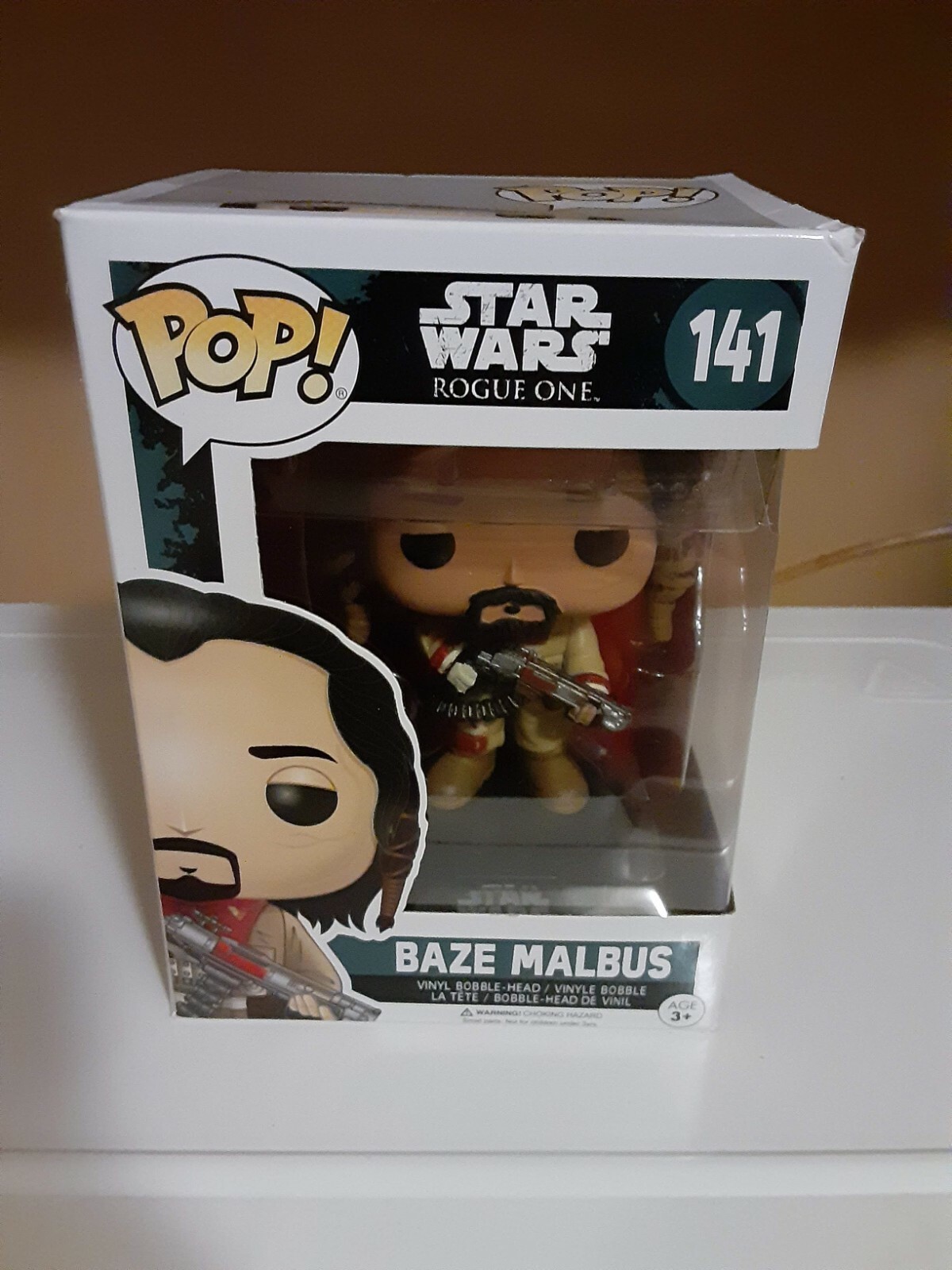FunkoPop！141 BAZE MALBUS Funko POP Star Wars Rogue One -- BAZE MALBUS # 141 | eBay