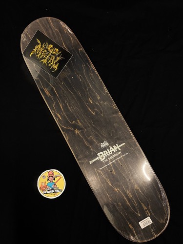 RARE Brian Anderson The Barbarian Metal Skateboard Deck 8.5