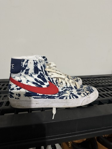 【希少/送料・関税無料】Blazer Mid '77 Vintage 'Blue Tie-Dye' Size 10 - Nike Blazer '77 Vintage Mid Blue Tie-Dye | eBay