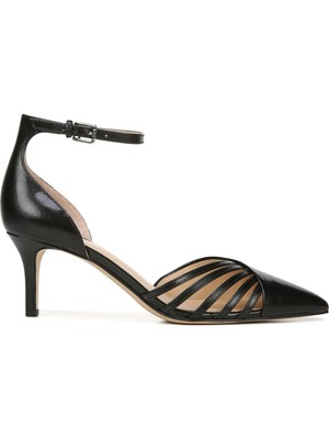 

FRANCO SARTO Женские черные кожаные туфли Talana на каблуке с вырезом, 8 м, Черный, G9036L1