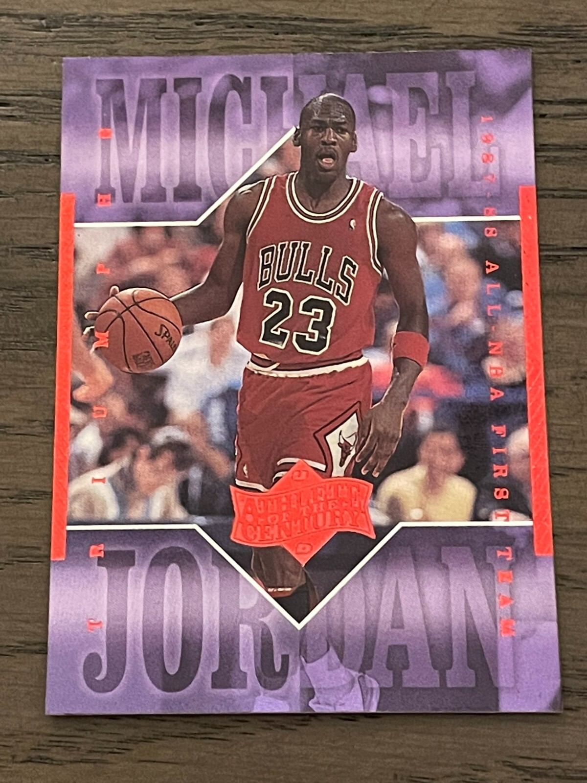 1999 Upper Deck Michael Jordan Athlete of the Century #57