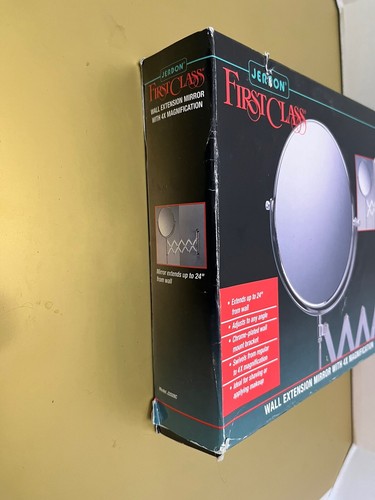 Jerdon 4X Magnifying Wall Mount Mirror New Open Box