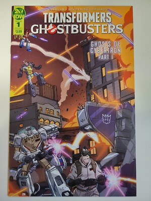 Transformers Ghostbusters Ghosts of Cybertron #1 2 3 4 5 Complete 2019 Series
