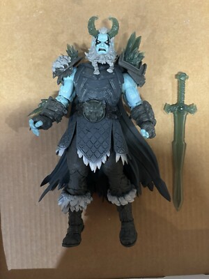 McFarlane DC 7  Scale Endless Winter Frost King Loose 100% Complete Figure 10 