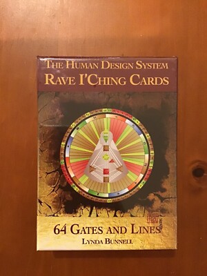 The Human Design System Rave I Ching Cards 64 Gates and Lines By Lynda Bunnel