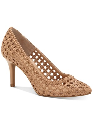 

Женские бежевые плетеные туфли-лодочки INC Comfort Zitah с острым носком на шпильках без шнуровки, 9 Вт, Бежевый, ZITAH20