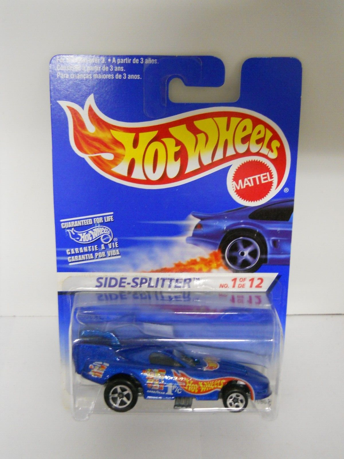 1996 Hot Wheels Side-Splitter 16662 Die Cast Car