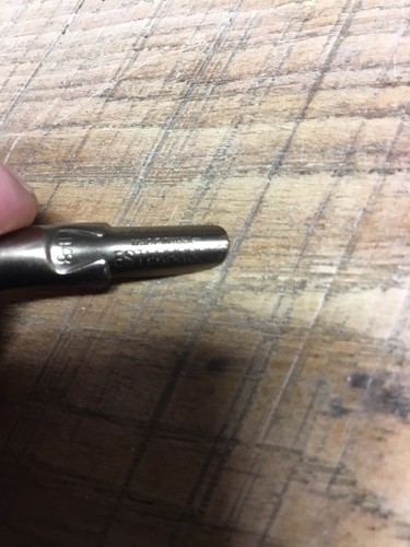 Lot Of 10 Esterbrook & Co Brass Falcon 048 Calligraphy Fountain Pen Dip Nib #44