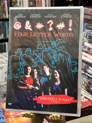 Four Letter Words (DVD) Sean Baker, Fred Berman, Matthew Dawson, Vanguard DVD!