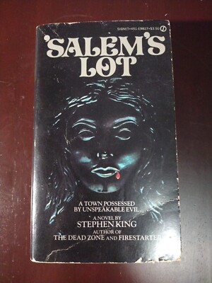 Salem's Lot by Stephen King (1976, Mass Market Paperback) 1st Signet Printing