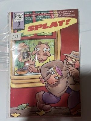 SPLAT! #3 MINI HIGH GRADE MAD DOG GRAPHICS COMIC BOOK CM76-68