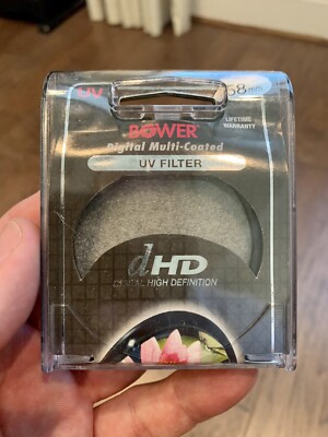 Bower 58mm Digital HD UV Filter Lens Protector For Photo/Lens and Video Camera