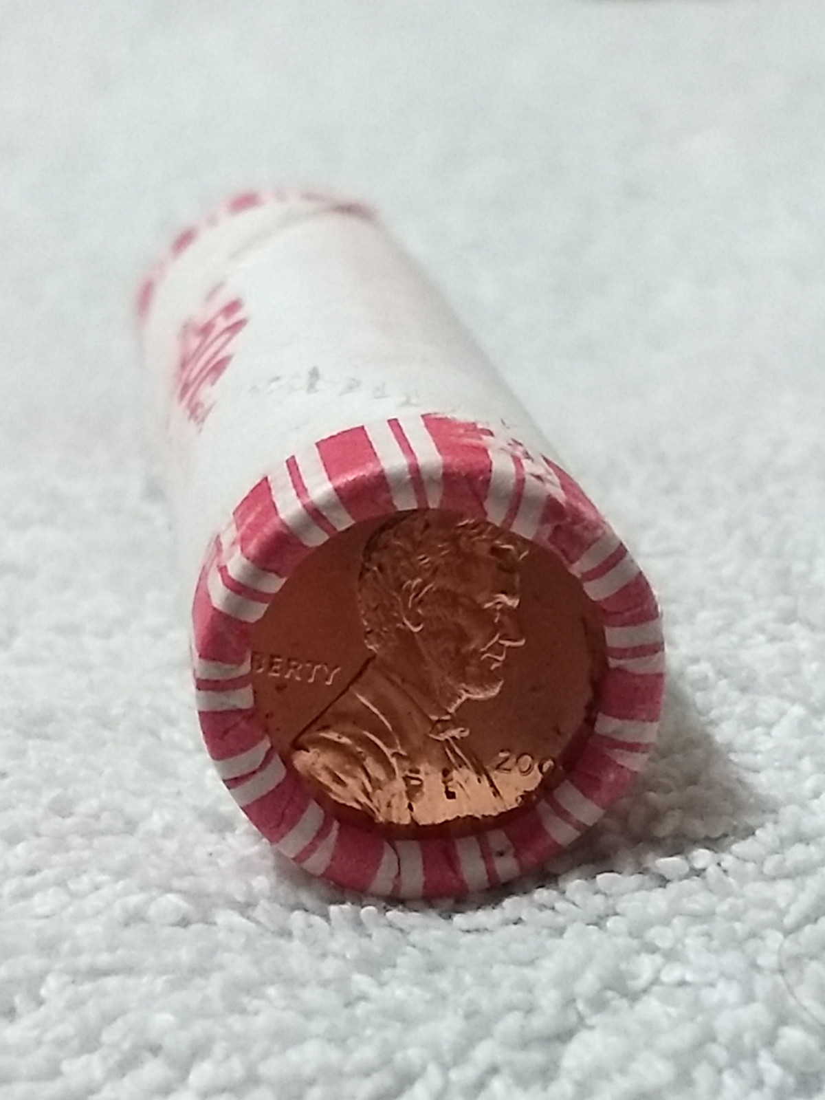 2009 D  Lincoln Log Cabin Early Childhood OBW NF Strings Roll