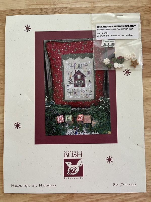 Shepherd's Bush  Home for the Holydays Chart + Buttons