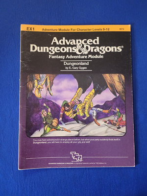 Dungeonland Adventure Module - AD&D EX1