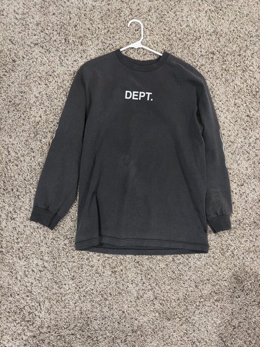 Gallery Dept. Grey Flames Logo Long Sleeve T-Shirt | eBay Gallery Dept. Grey Flames Logo Long Sleeve T-Shirt | eBay