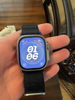 Apple Watch Ultra Gen 1 GPS & Cellular 49mm - Titanium - Excellent