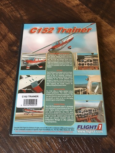 General Aviation Collection: C152 Trainer PC CD MS Flight Simulator add-on game