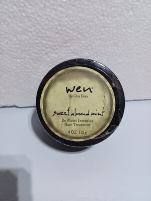 Wen Chaz Dean Sweet Almond Mint Re Moist Intensive Hair Treatment 4 oz Sealed