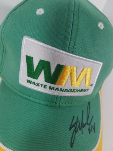 Sterling Marlin Waste Management Nascar Green Number 14 Hat