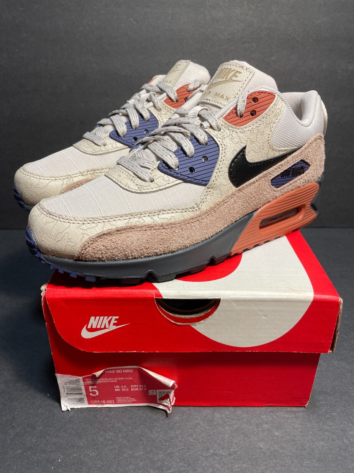 DS NEW 2019 NIKE AIR MAX 90 NRG CAMOWABB SIZE 5 INDEPENDENCE DS NEW 2019 NIKE AIR MAX 90 NRG CAMOWABB SIZE 5 INDEPENDENCE