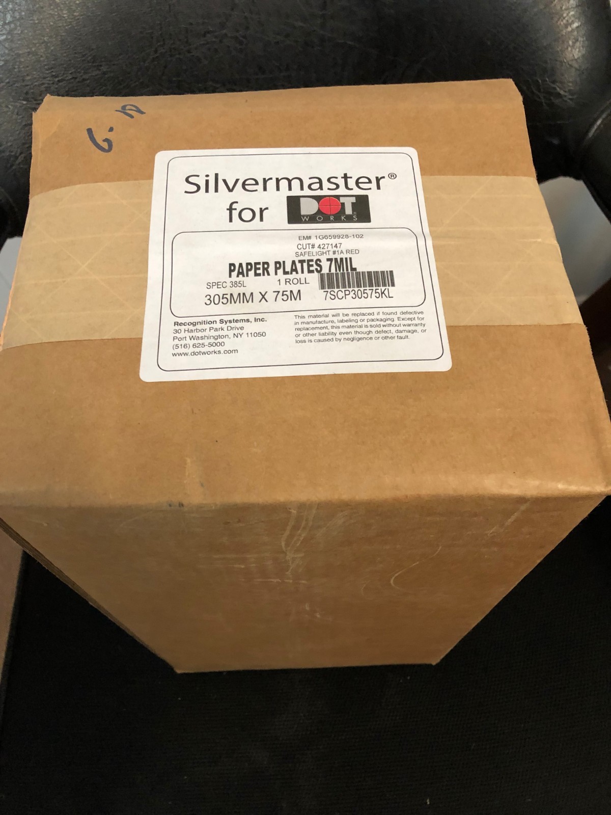 Silvermaster 7Mil Paper Plates 305MM x 75M Brand New