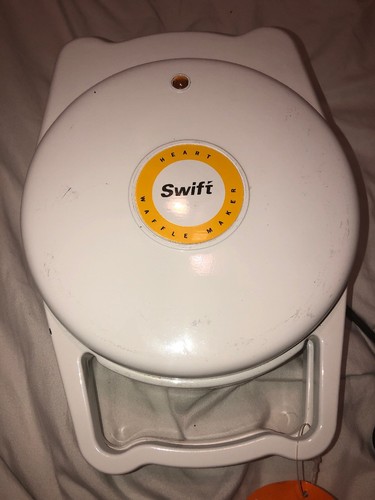 Heart Round Waffler Waffle Maker Swift Tsk-240 Iron 5 Hearts Valentine