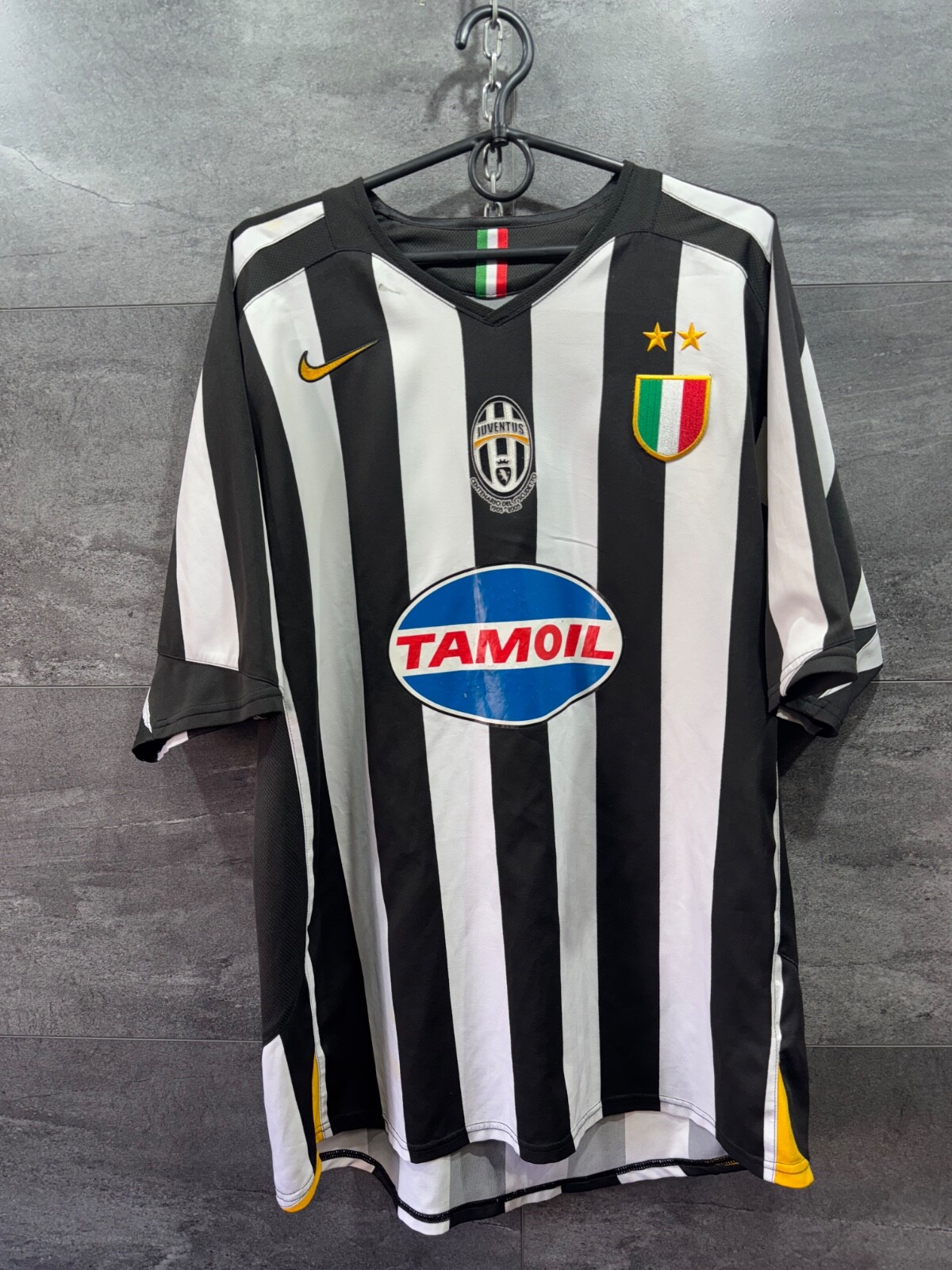 NIKE - 05-06 NIKE ユベントスHOMEユニフォーム JUVENTUS 2005 2006 HOME FOOTBALL SHIRT SOCCER JERSEY NIKE