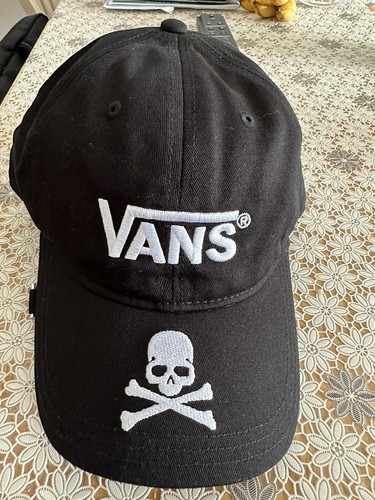 えむえむ Mastermind x Vans Cap Black x White Skull | eBay