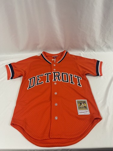 極美品Mitchell&Ness TIGERS 23 Gibson Jersey Mitchell & Ness Men's Kirk Gibson Orange Detroit Tigers
