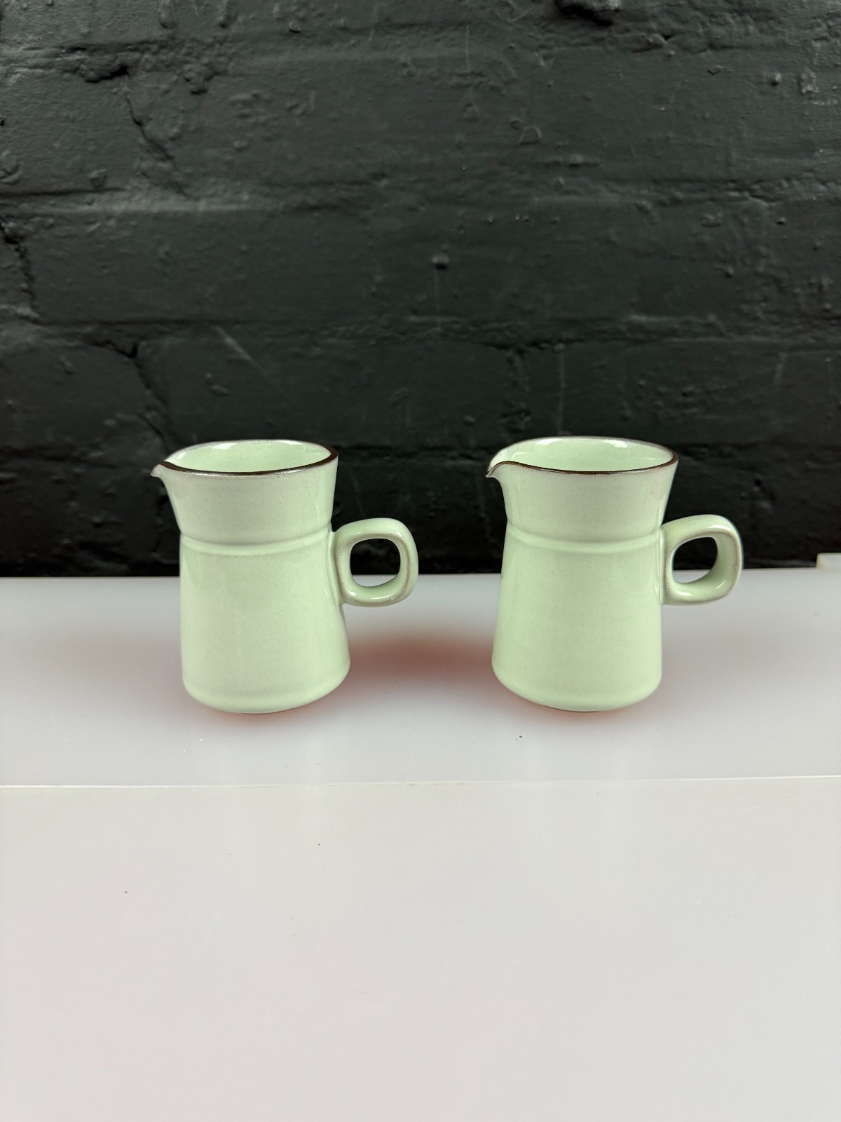 Denby Summit Milk / Cream Jugs 10 cm High Set of 2