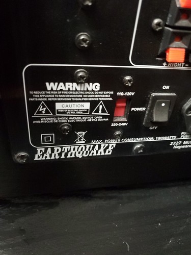 Earthquake Sound MiniMe FF8 8-inch Front Firing Powered Mini Subwoofer