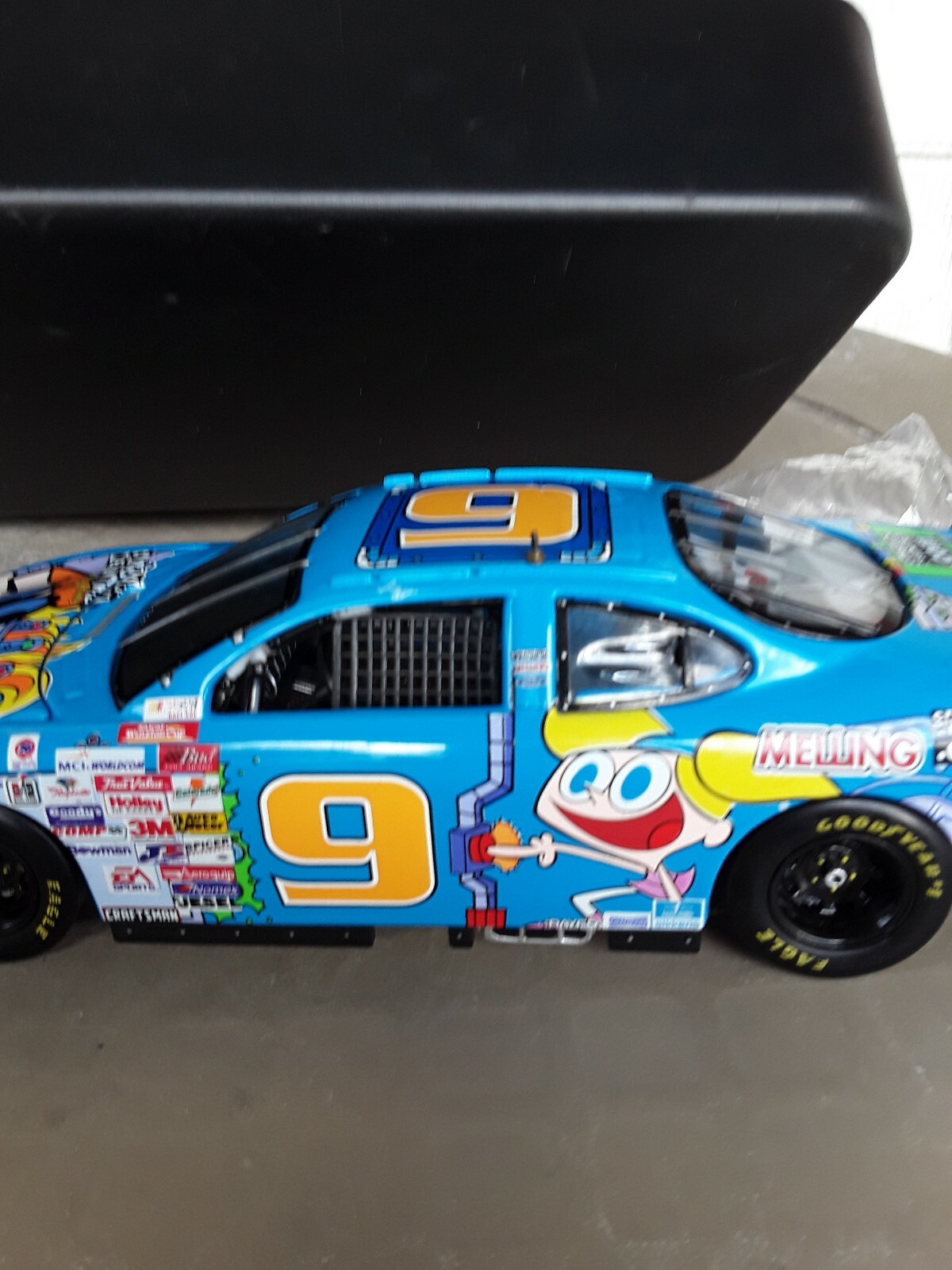 Certificate of Authenticity 1:24 Die-Cast Stock Car Limited Jerry Madeau W Case