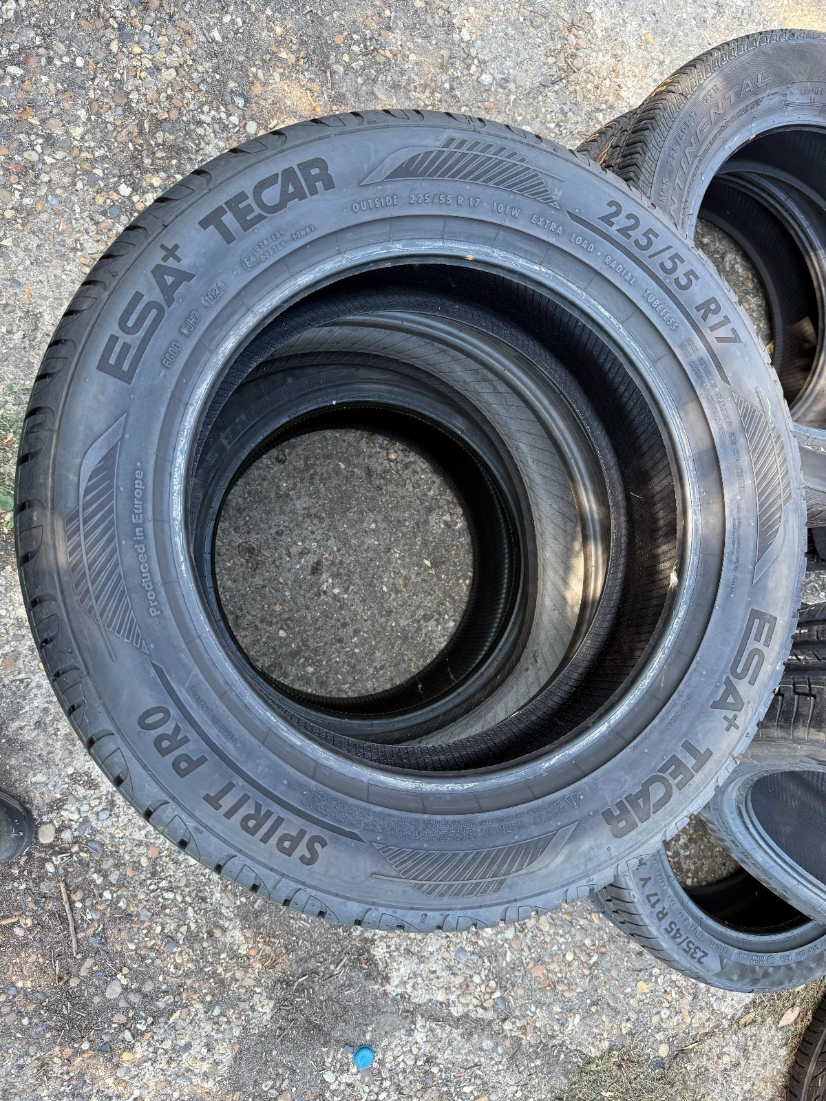 New 225 55 17 Esa Tecar, Spirit Pro, XL, 101W, x1 Tyre (F1_tyres) L3749