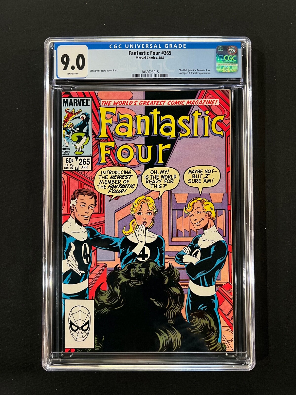 マイクラ 人気アイテム Fantastic Four #265 CGC 9.0 (1984) - She-Hulk joins the 少年漫画