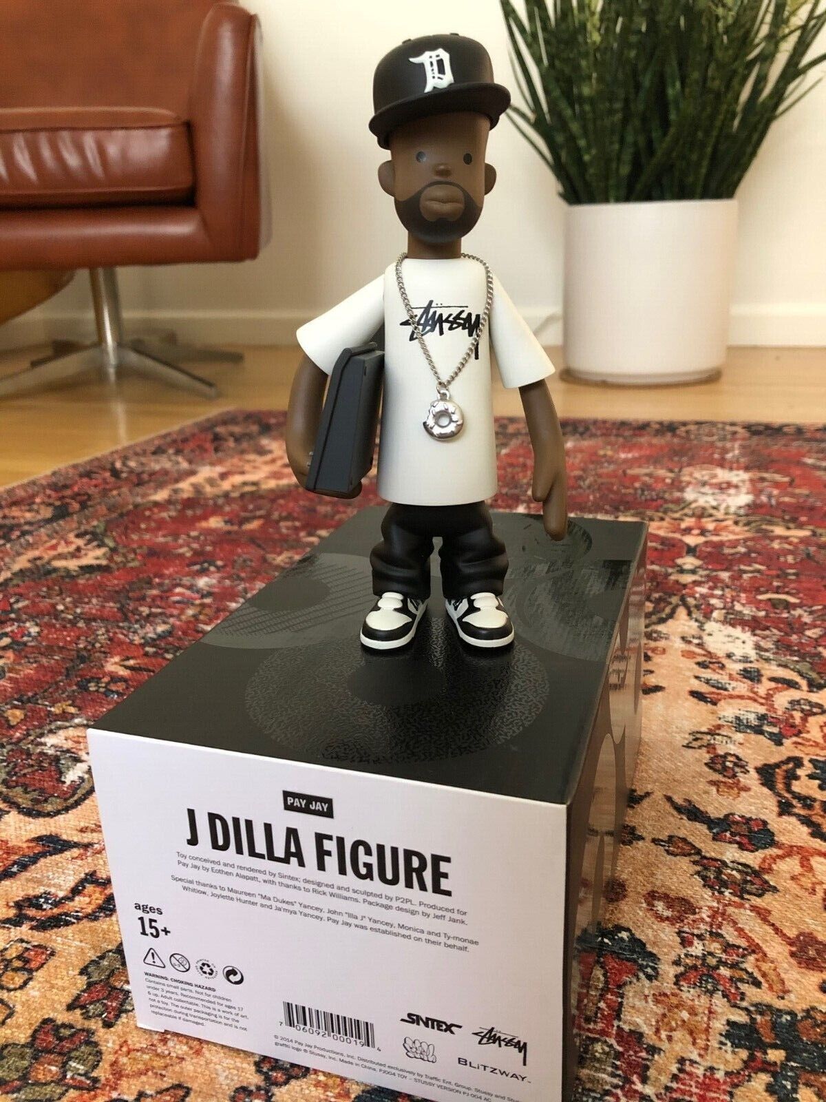J Dilla x Stussy Figure - 1st Edition (Rare / Mint!!!)のeBay J Dilla x Stussy Figure - 1st Edition (Rare / Mint!!!)のeBay