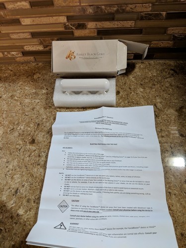 NEW! Ashley Black Face Blaster Fasciablaster Massage