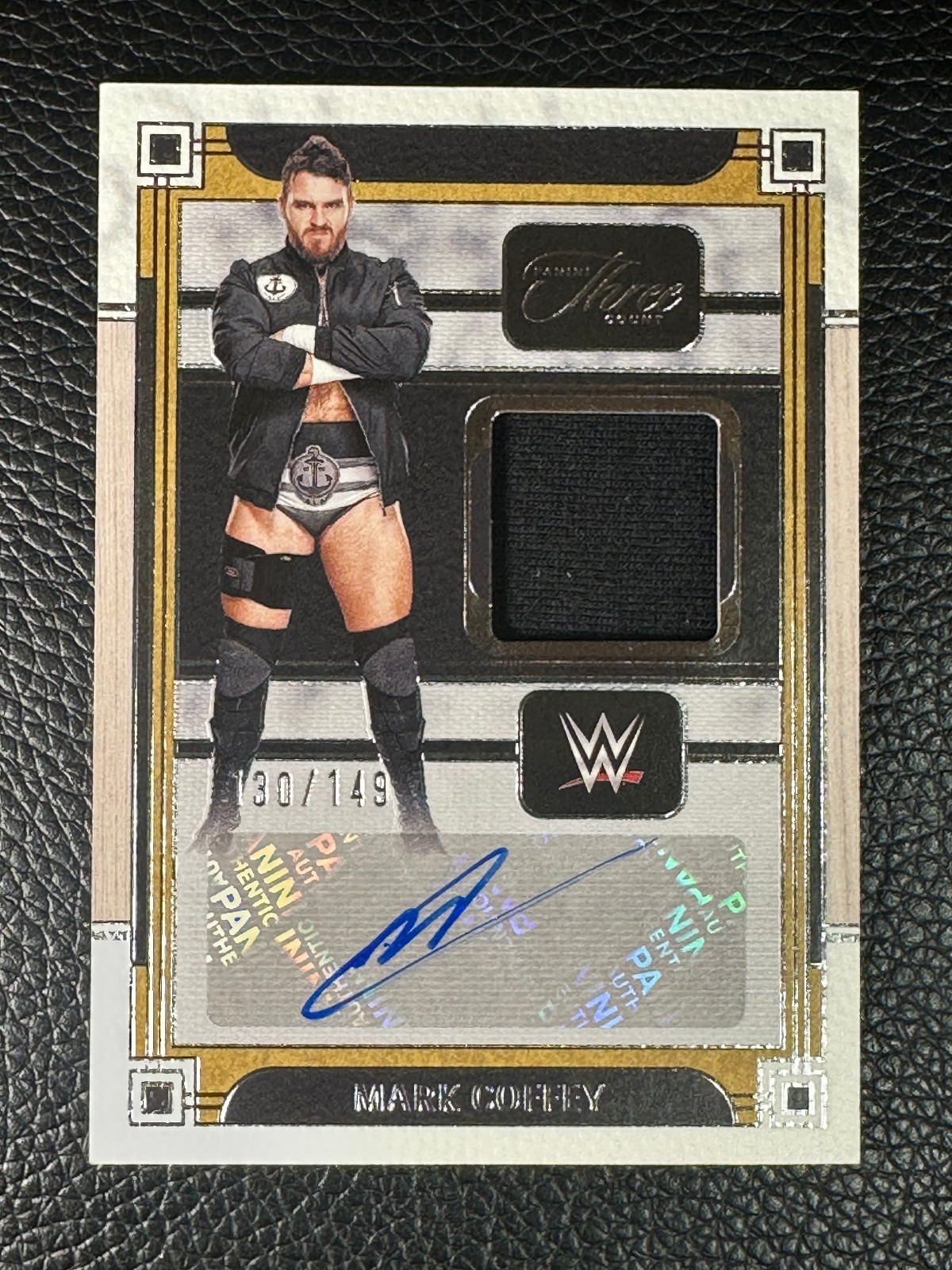 2024 Panini Three Count WWE Mark Coffey 130/149 Wardrobe