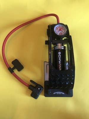 schwinn air base plus foot pump
