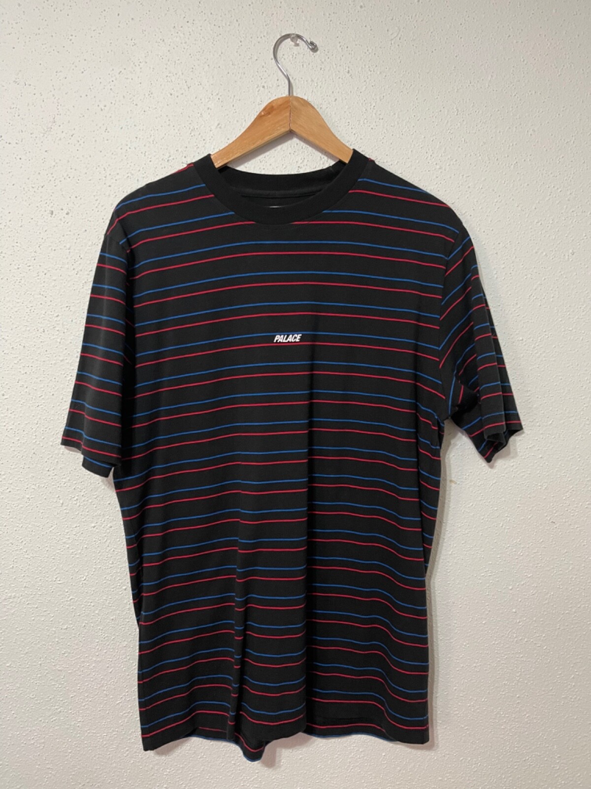Palace Basically A Stripe T-Shirt Black Large | eBay