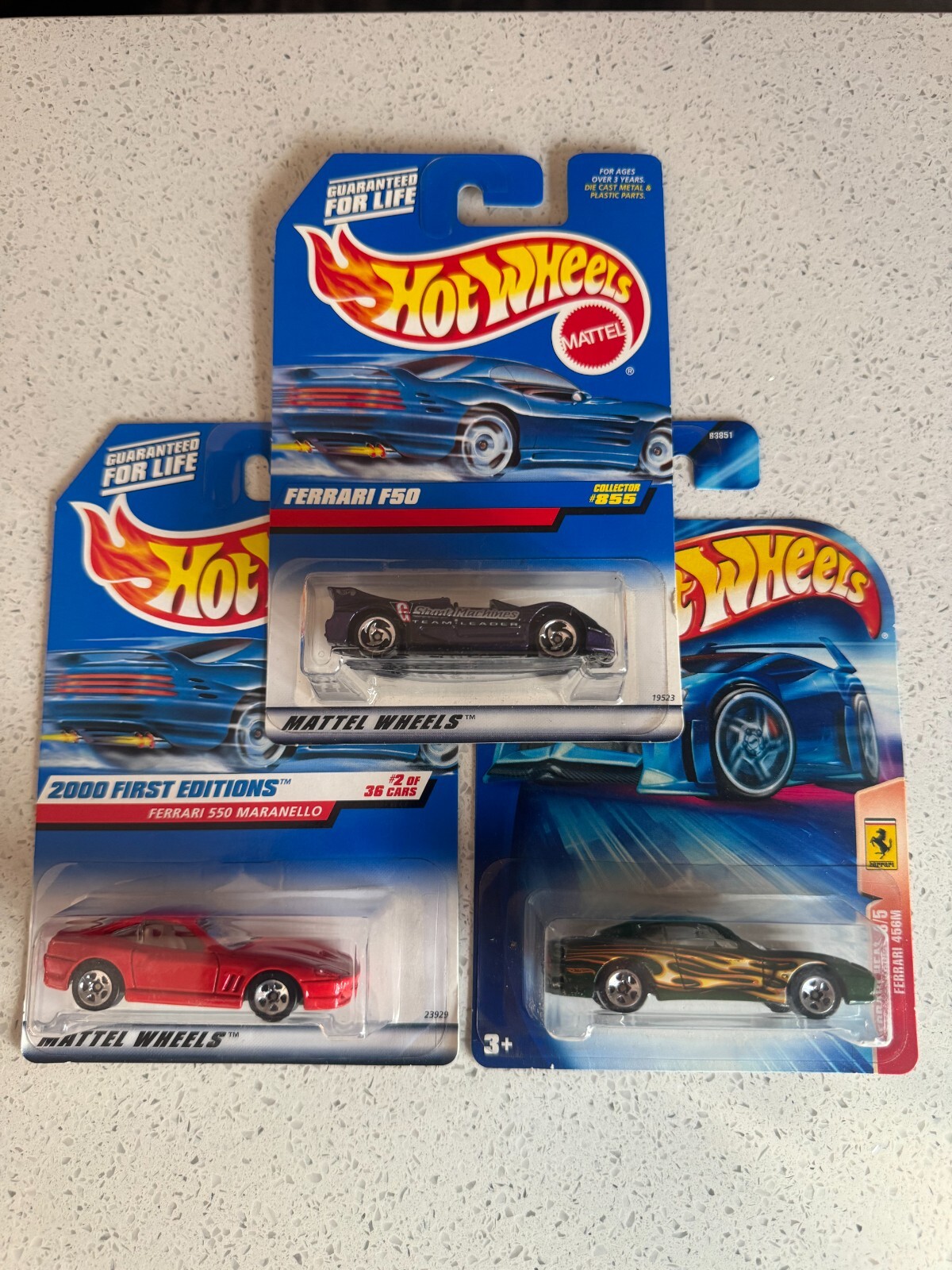 Hot Wheels 333 SP, F50, 550 Maranello 3台 Hot Wheels 333 SP, F50, 550 Maranello 3台 - メルカリ