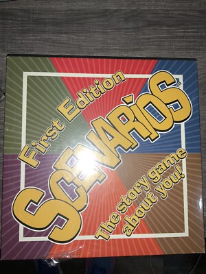 FIRST EDITION SCENARIOS BOARD GAME- The Game About You! NIB