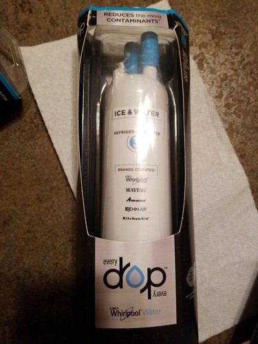 Whirlpool EveryDrop EDR3RXD1 Refrigerator Water Filter #3- White. 3 unit lot