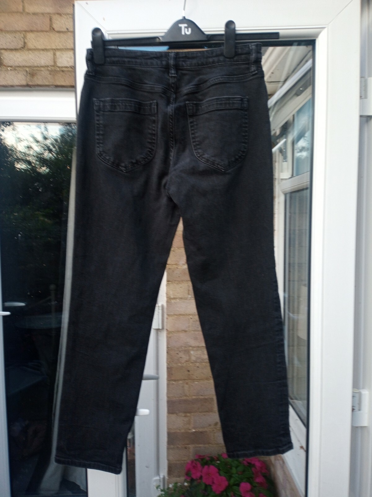 REISS RAVEN Black Jeans Size 29 UK 