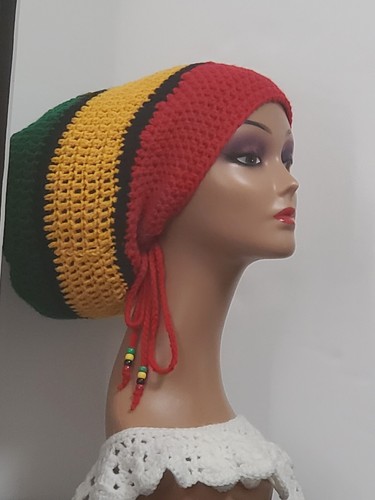AMBERGREAＭ　Crochet Knit Tam Crochet Knit Tam | AMBERGLEAM