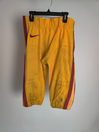 VTG Nike Team Men BASEBALL/ SOFTBALL capri Sport Yellow Sz 34