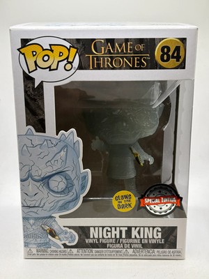 Funko POP! Game of Thrones #84 Night King GITD Exclusive Vinyl Figure Light DMG